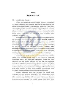 BAB I PENDAHULUAN - Widyatama Repository