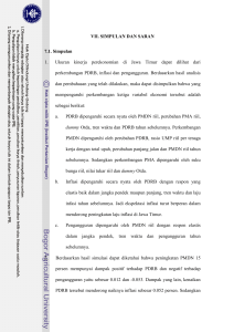 Dampak Investasi Terhadap Kinerja Perekonomian