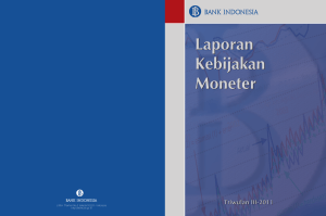 1. Respons Kebijakan Moneter Triwulan III-2011