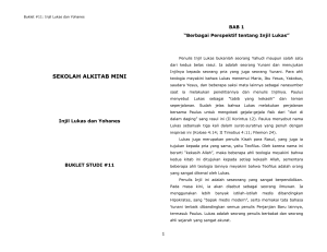 sekolah alkitab mini