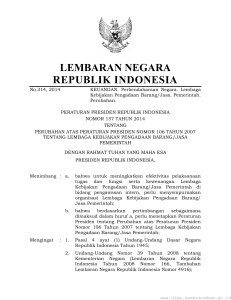 lembaran negara republik indonesia