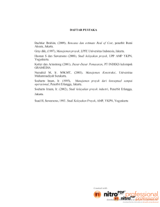 DAFTAR PUSTAKA Bachtiar Ibrahim, (2009), Rencana dan estimate