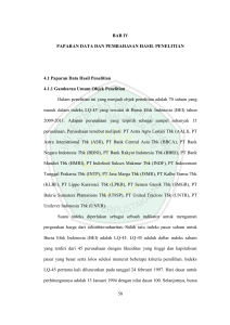 58 BAB IV PAPARAN DATA DAN PEMBAHASAN HASIL