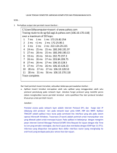 C:\Users\Mycomputer>tracert -d www.yahoo.com Tracing route to ds