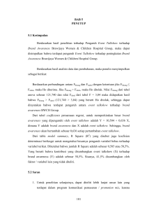 101 BAB 5 PENUTUP 5.1 Kesimpulan Berdasarkan