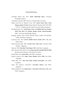 DAFTAR PUSTAKA Amiruddin Ridwan dkk, 2010, Modul