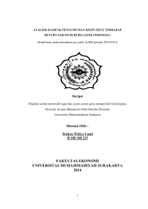 fakultas ekonomi universitas muhammadiyah surakarta 2014