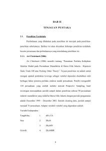 BAB II TINJAUAN PUSTAKA