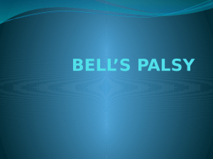 bell`s palsy