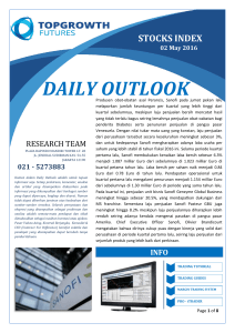daily outlook - Topgrowth Futures