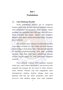 Analisis Sistem Informasi Akuntansi Rumah Sakit Menggunakan