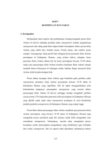 123 BAB V KESIMPULAN DAN SARAN A. Kesimpulan