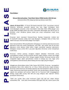 Press Release - PT Elnusa Tbk