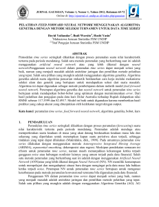 PELATIHAN FEED FORWARD NEURAL NETWORK