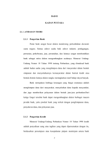 BAB II KAJIAN PUSTAKA 2.1. LANDASAN TEORI 2.1.1 Pengertian