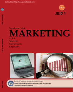 Marketing, Jilid 1, Ngadiman dkk, 2008