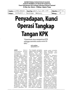 Operasi Tangkap Tangan KPK