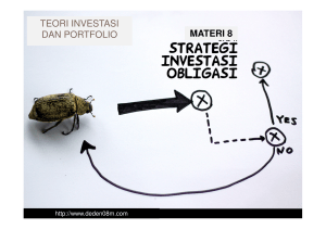 MATERI 8 TEORI INVESTASI DAN PORTFOLIO