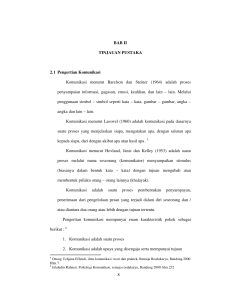 adalah proses penyampaian i