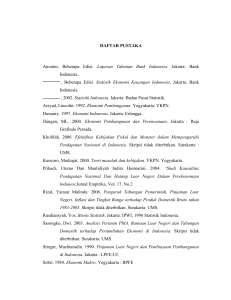 DAFTAR PUSTAKA Anonim, Beberapa Edisi. Laporan Tahunan
