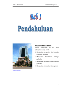 Bab 1 – Pendahuluan  1 TUJUAN