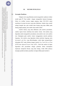 III. METODE PENELITIAN 3.1 Kerangka Pemikiran