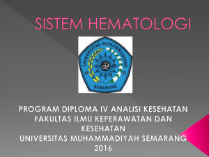 ppt hematologi - ibnunajib6969