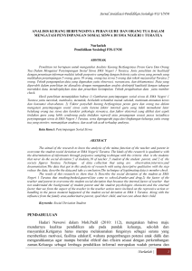 Jurnal Sosialisasi Pendidikan Sosiologi-FIS UNM