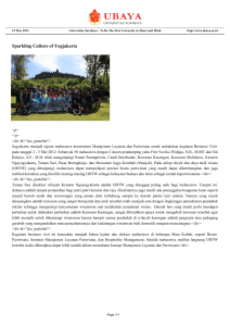 Universitas Surabaya - News Detail