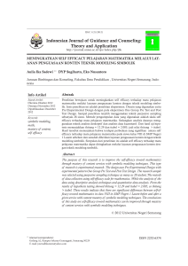 Indonesian Journal of Guidance and Counseling