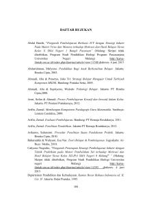 daftar rujukan - Institutional Repository of IAIN Tulungagung
