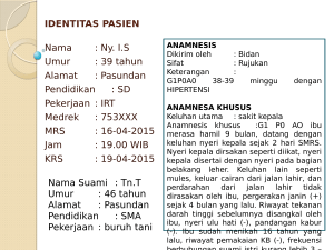 identitas pasien