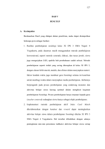 127 BAB V PENUTUP A. Kesimpulan Berdasarkan Hasil yang