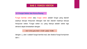 bab 2 fungsi vektor