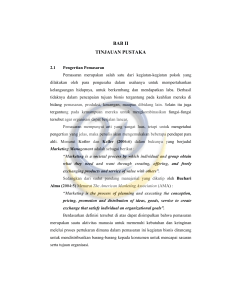 bab ii tinjauan pustaka