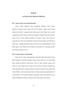 bab iii analisa dan desain sistem