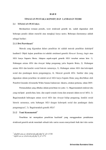 BAB II TINJAUAN PUSTAKA KONSEP, DAN LANDASAN TEORI 2.1