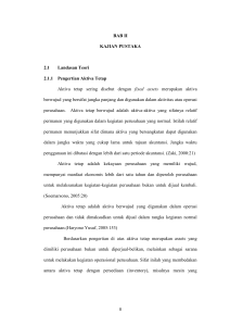 8 BAB II KAJIAN PUSTAKA 2.1 Landasan Teori 2.1.1 Pengertian