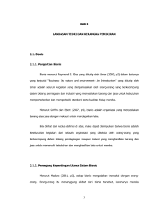 7 BAB 2 LANDASAN TEORI DAN KERANGKA PEMIKIRAN 2.1