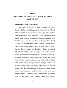 56 BAB III GERAKAN DAKWAH MULTIKULTURAL KH. NURIL