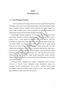 BAB 1 PENDAHULUAN 1.1. Latar Belakang Masalah