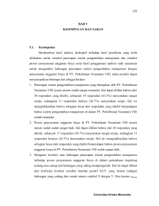 128 BAB V KESIMPULAN DAN SARAN 5.1. Kesimpulan