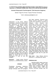 Jurnal Ilmiah Farmasi Vol. 13 No. 1 Tahun 2017 Jurnal Ilmiah