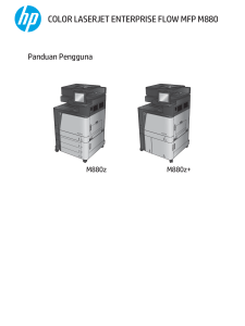 HP Color LaserJet Enterprise flow MFP M880 User Guide