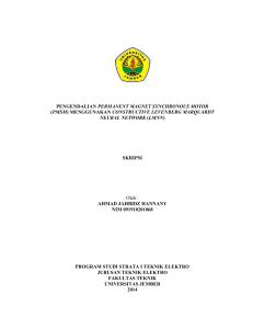 pengendalian permanent magnet synchronous