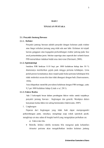 Universitas Sumatera Utara BAB 2 TINJAUAN PUSTAKA 2.1