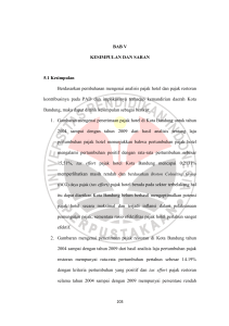 BAB V KESIMPULAN DAN SARAN 5.1 Kesimpulan Berdasarkan