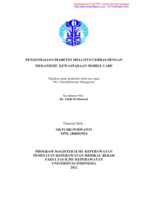 UTS SIM OKTI SRI P-KMB - Pelayanan Kesehatan dan