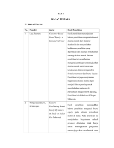 BAB 2 KAJIAN PUSTAKA 2.1 State of The Art No