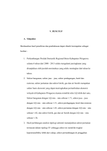 V. PENUTUP A. Simpulan Berdasarkan hasil penelitian dan